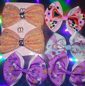💜💚❤Bow bundle